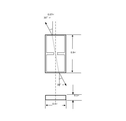 Janhoo 1550nm G=25dB SOA Semiconduttore Amplificatore Ottico Chip COC alto guadagno G=25dB 250mA