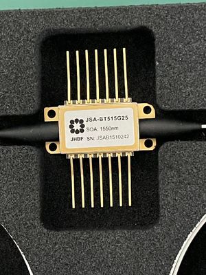 Janhoo 1550nm G35 Polarizzazione mantenendo SOA Farfalla a bassa polarizzazione dipendente lSOA Semiconduttore amplificatore ottico